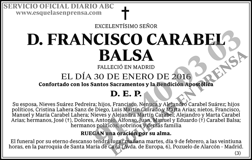 Francisco Barabel Balsa